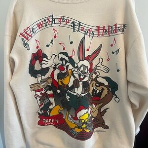 Vintage Looney Tunes Christmas Sweater